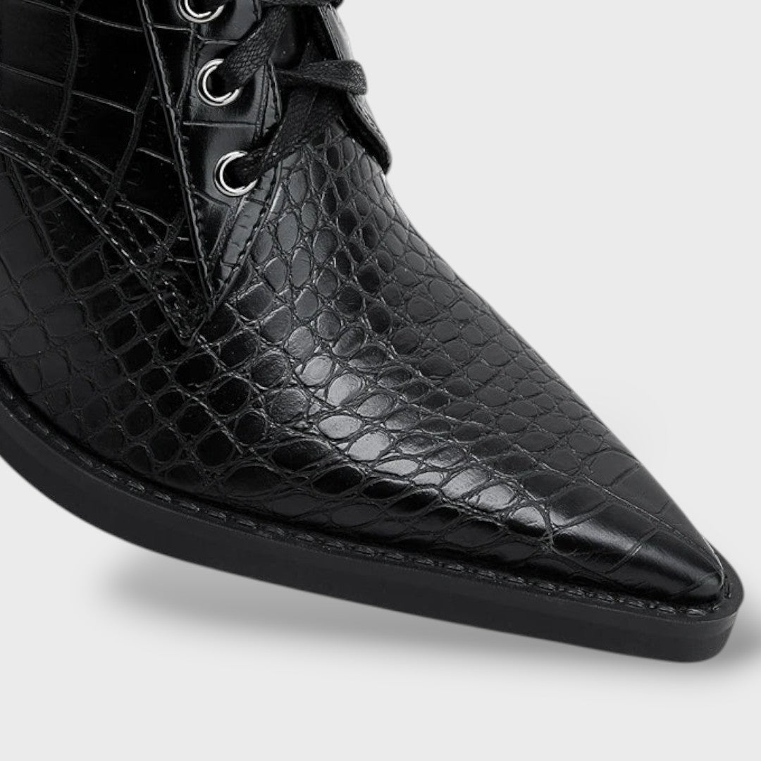 Botas Cowboy Mujer con Cordones