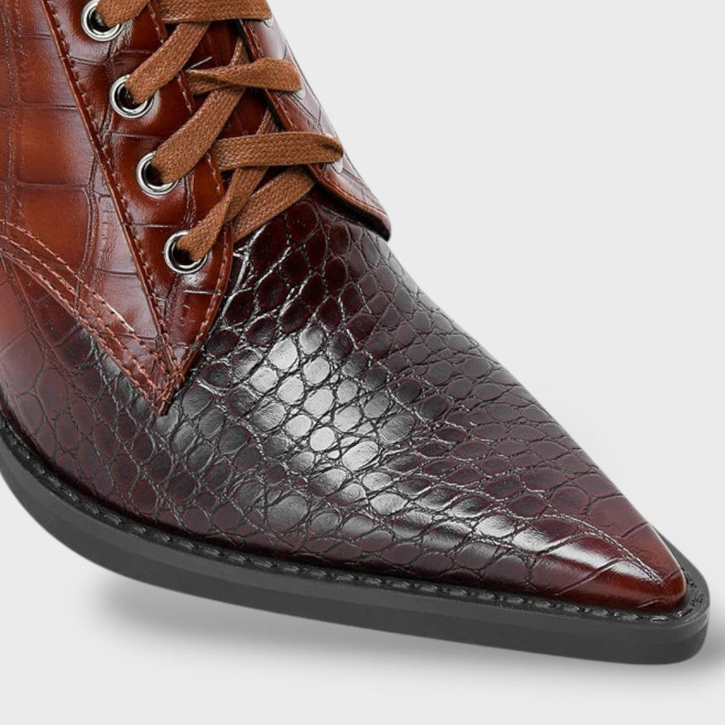 Botas Cowboy Mujer con Cordones