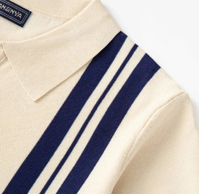 Striped Peruvian Polo Shirt