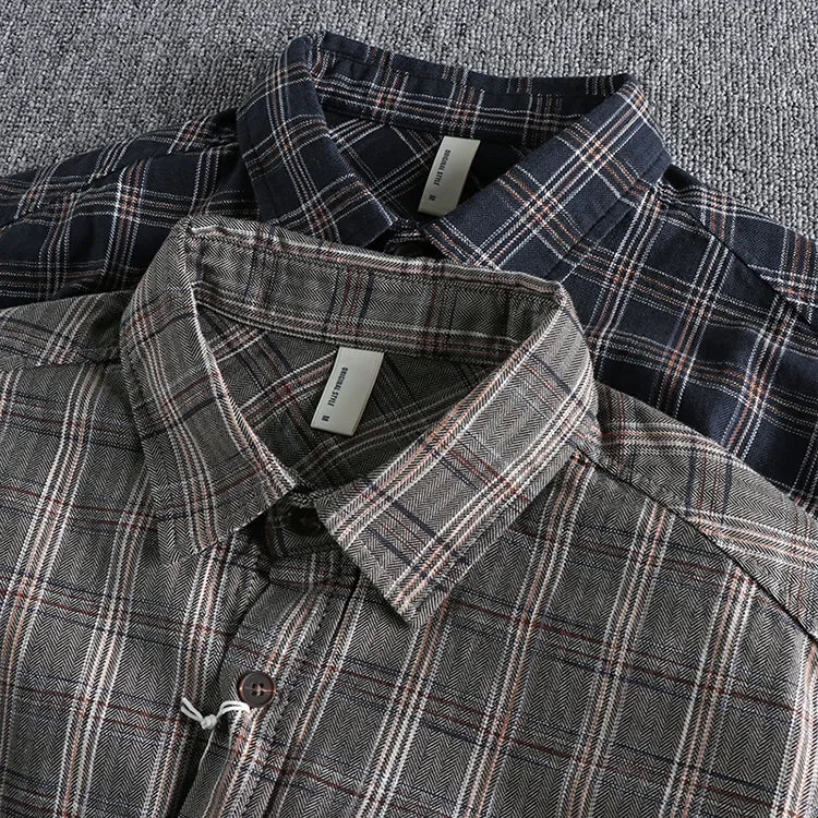 Camisa Ridge de franela a cuadros