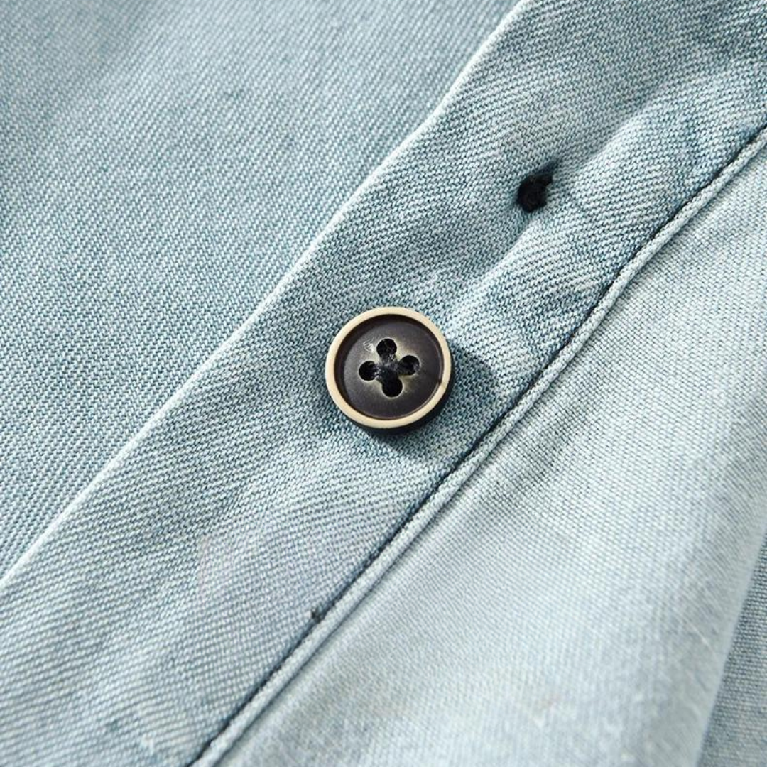 Camisa Frontier de Chambray en Algodón