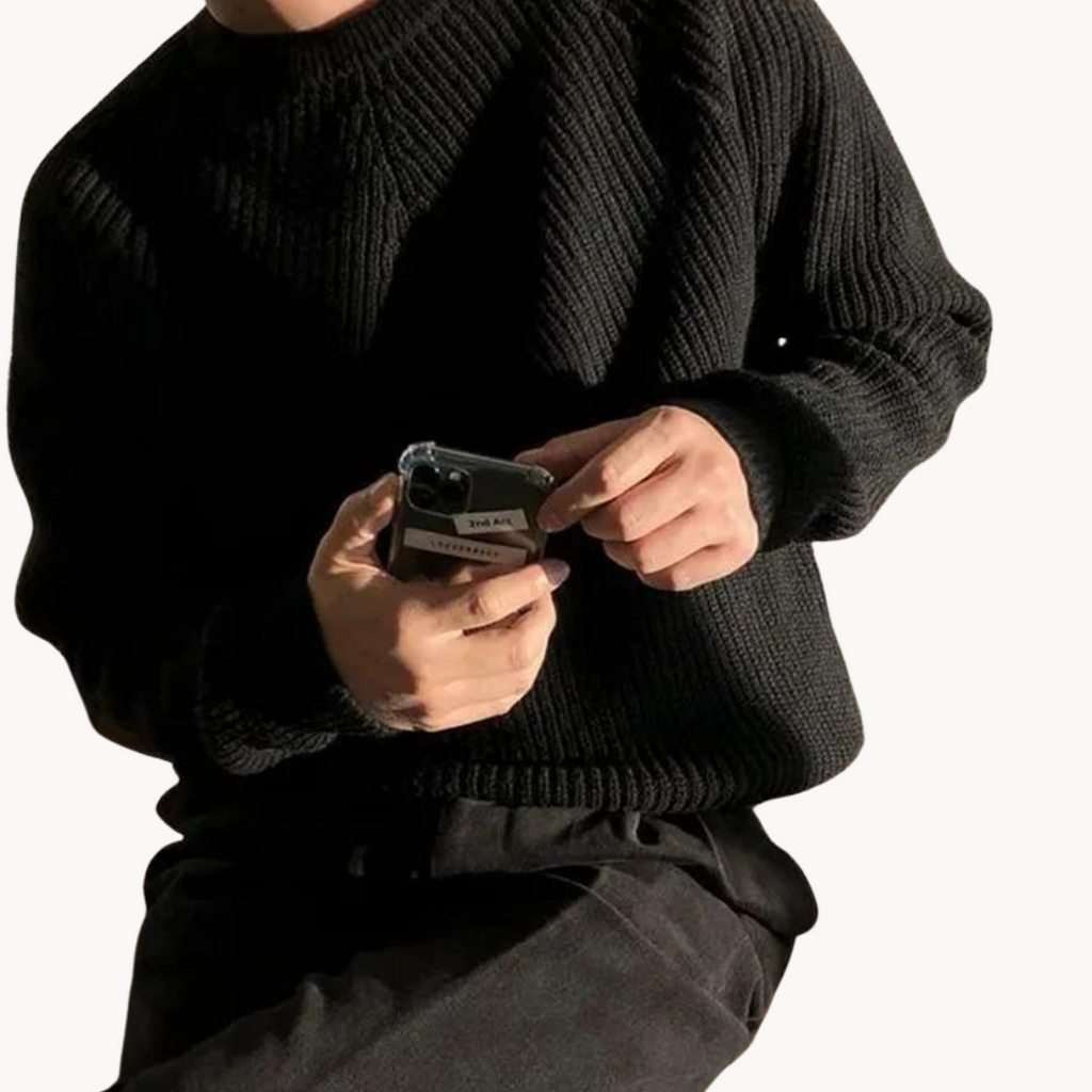 Suéter acanalado Ridgeway