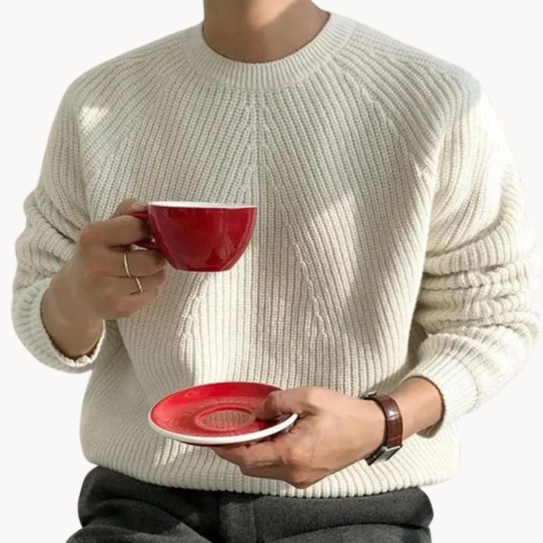 Suéter acanalado Ridgeway