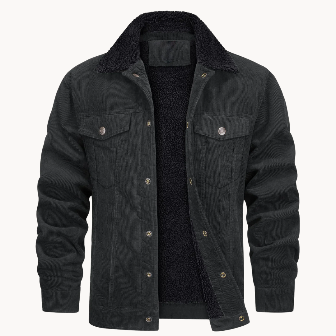 Chaqueta Warren de Pana Forrada