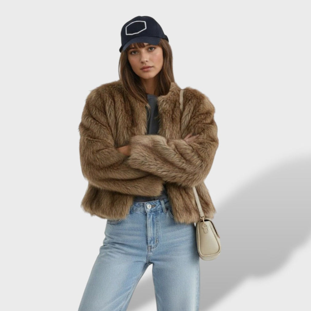 Adela | Abrigo felpa mujer