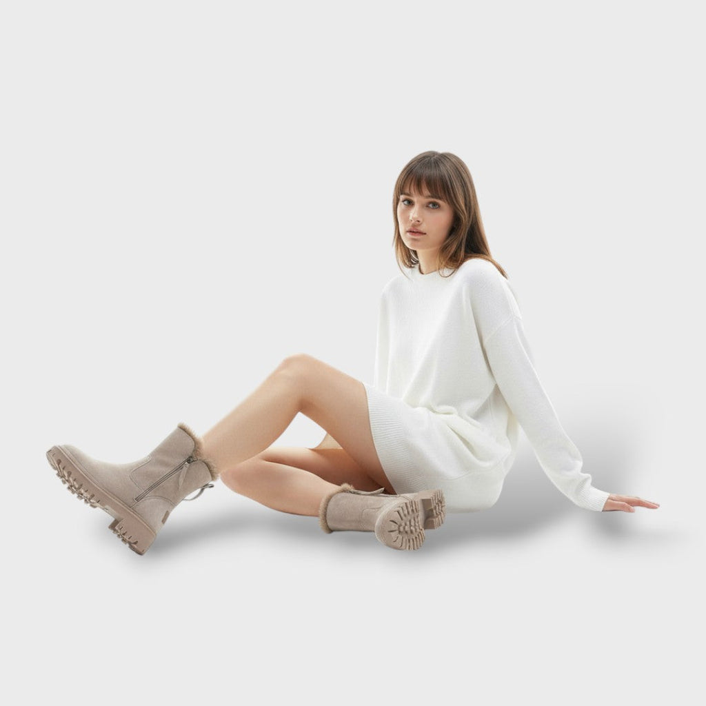 Botas de nieve cálidas para mujer