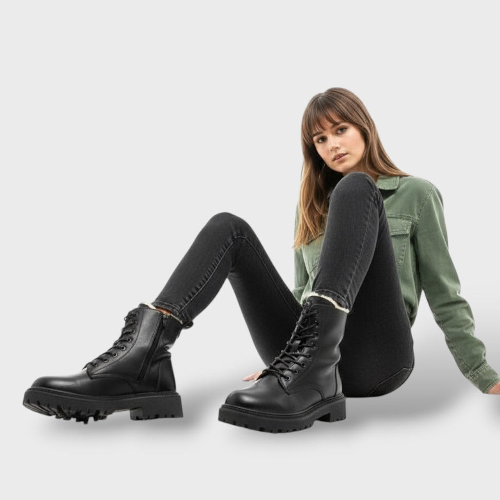 Botas Invierno Mujer Cuero Clásicas