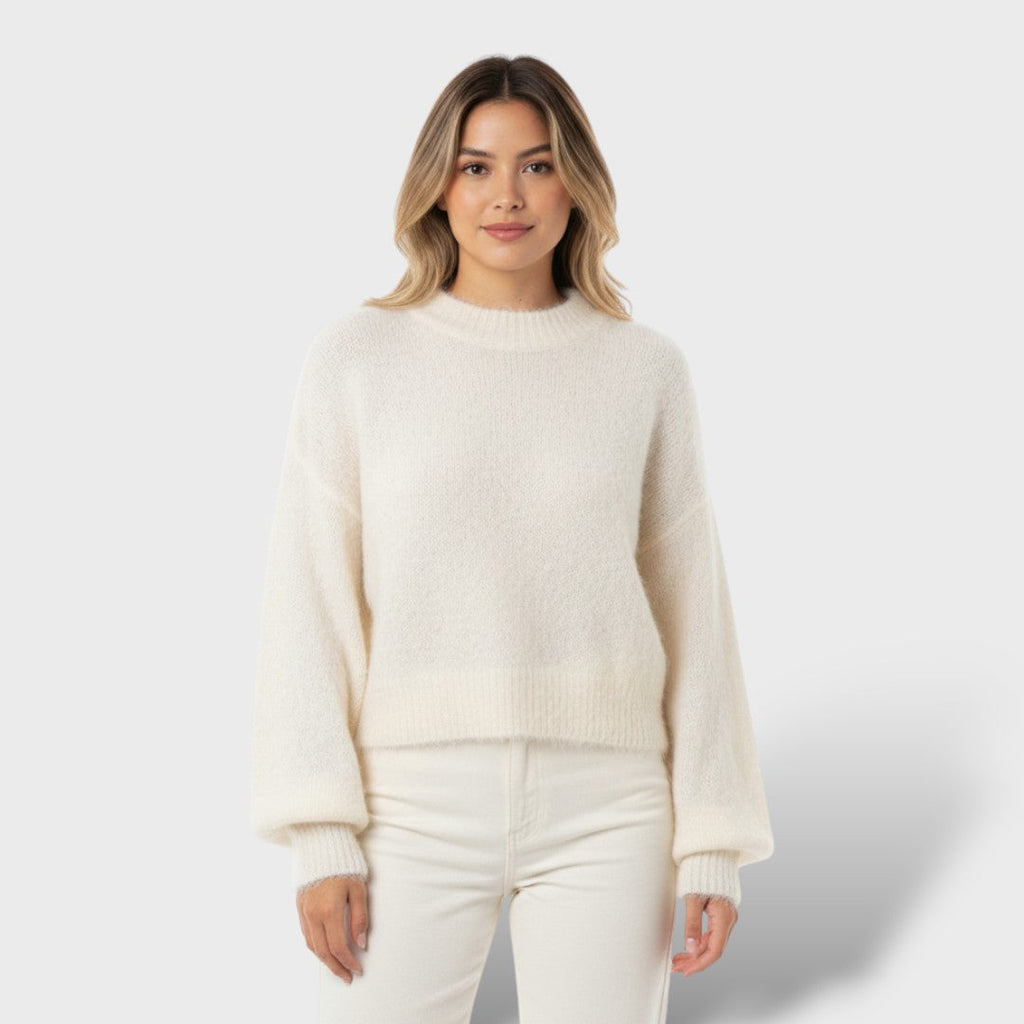 Suéter de Mohair Suave Mujer