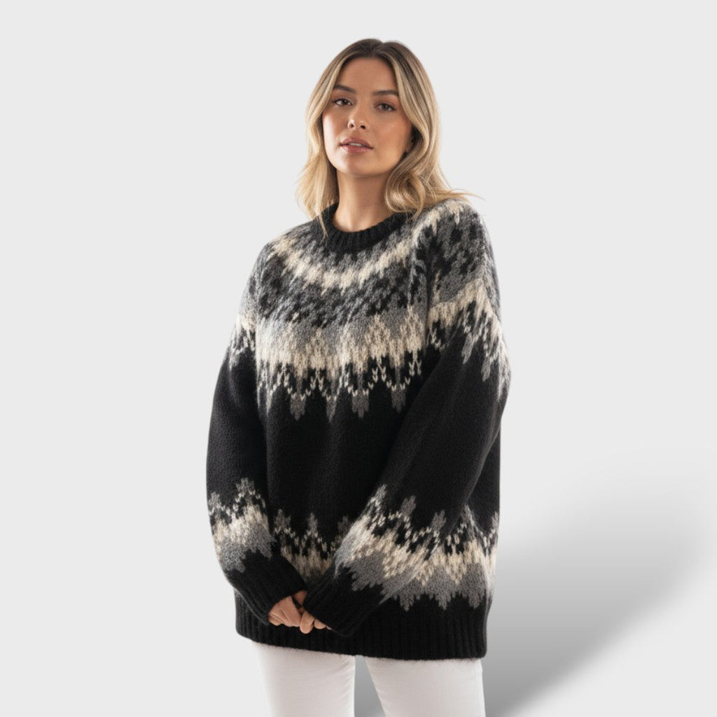 Suéter elegante cashmere mujer