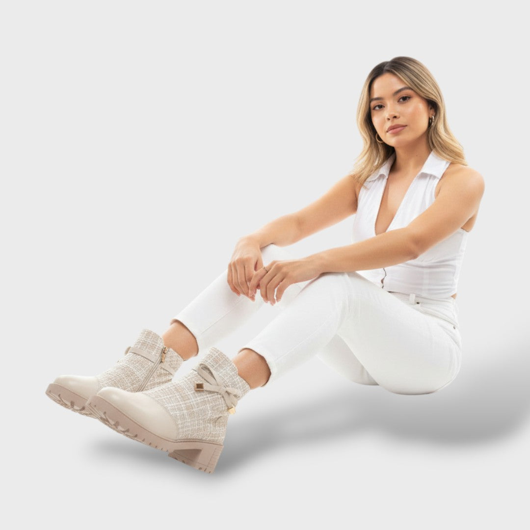 Zapatos de Tacón Bajo Elegantes Mujer