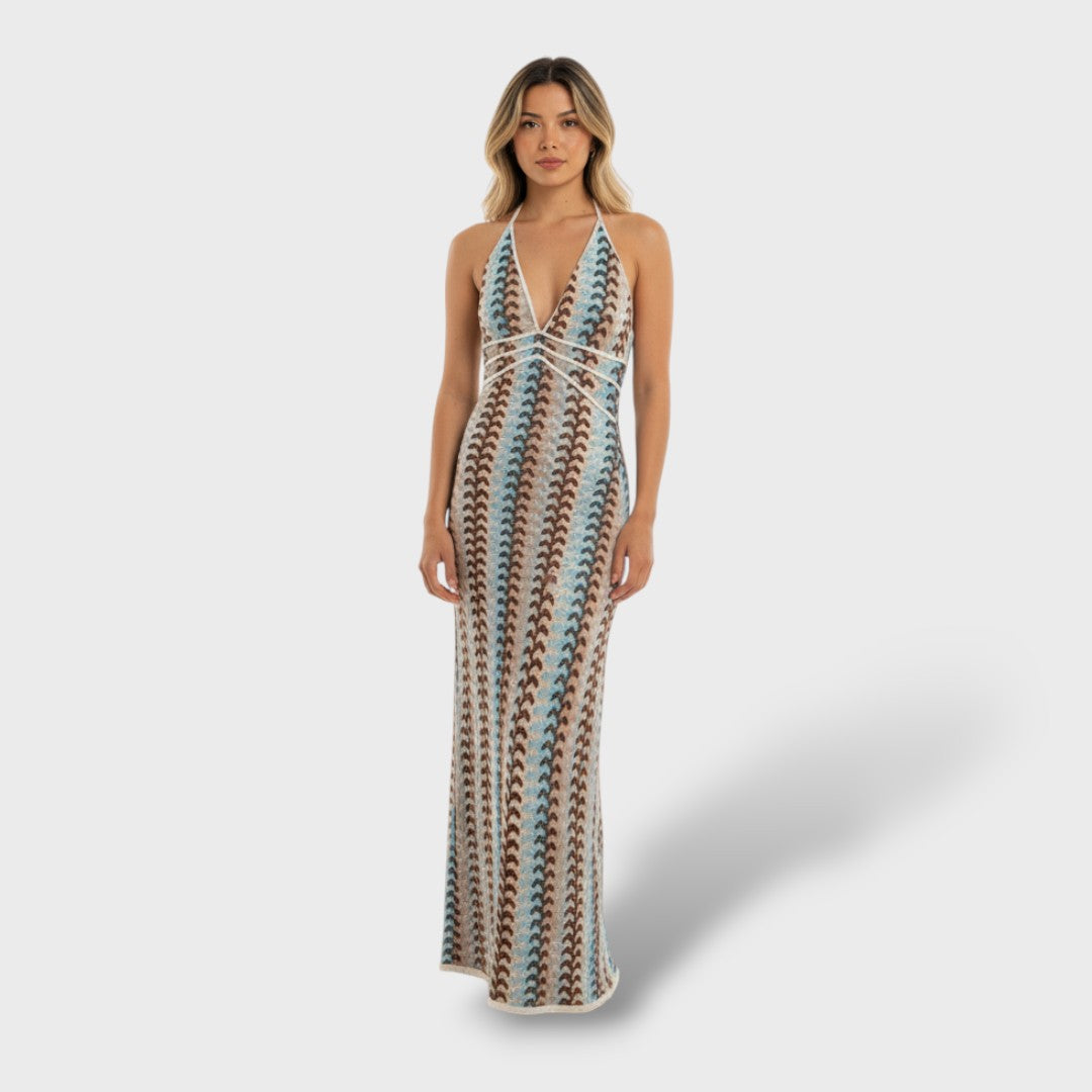 Vestido Largo Mujer Elegante