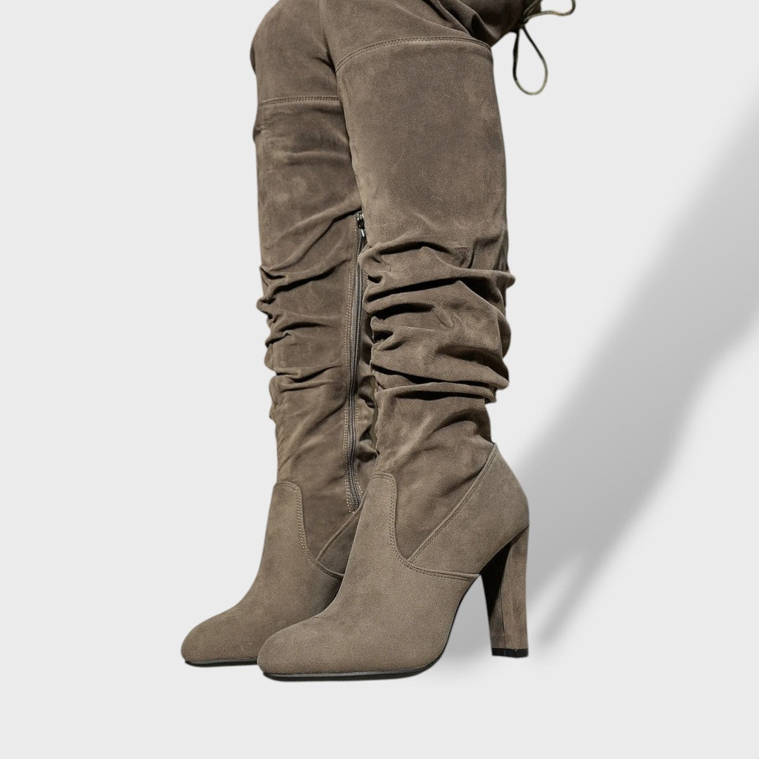 Botas Altas Mujer Tacón Alto Elegantes