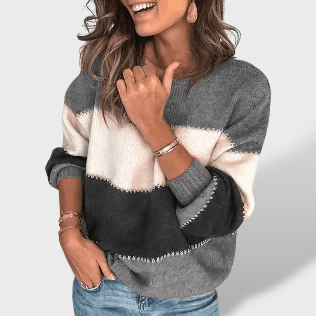 Valeria Suéter Rayas Holgado